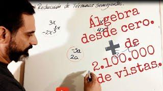 APRENDE ÁLGEBRA DESDE CERO Y FÁCIL. Explicación y ejercicios. Vídeo134  @CanalluviconLUVICON