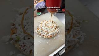 Onion Capsicum Cheese Pizza️#youtubeshorts #trending #viralvideo #cheese #veggies #pizza #yum