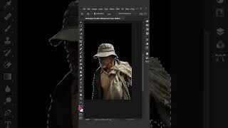 Overlapping outlines effect in photoshop