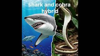 Shark and Cobra hybrid animal