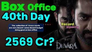 40th day Collection of Devara movie