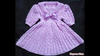 Вязаные Детские Платья Спицами - 2020 / Knitted Children's Dresses with Knitting Needles