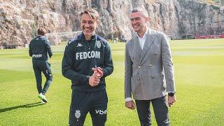 OLEG PETROV ADRESSE SES MEILLEURS VOEUX AU COACH POUR SON ANNIVERSAIRE - AS MONACO