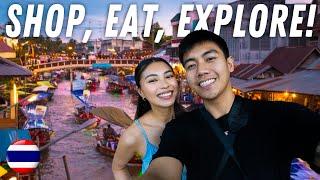 Bangkok, Thailand's CRAZIEST MARKETS!  You have to see this!