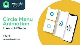 Circle Menu in Android Studio | Circle Menu Android