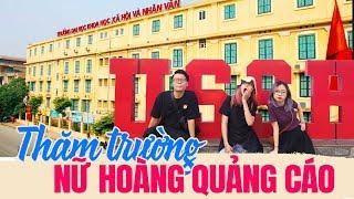 Vlog Mi Sơn : Thăm trường nữ hoàng quảng cáo Mây | ĐH Khoa học Xã hội & Nhân văn