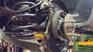 2013 Kia Sorento Rear CV Axle & Wheel Bearing Replacement