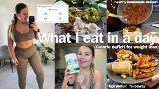 WHAT I EAT IN A DAY 1880 calorie deficit for weight loss