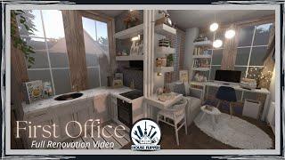 HOUSE FLIPPER| First Office| Modern Tiny Home| Full Renovation (Step By Step)