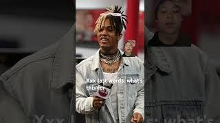 X lasts words. Rest in peace xxx #music #xxx #goodmusic