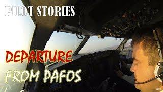 Pilot stories: Nice departure from Pafos, Cyprus