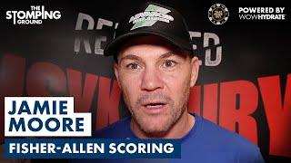 Dave Allen Coach Jamie Moore BRUTALLY HONEST on Johnny Fisher Victory