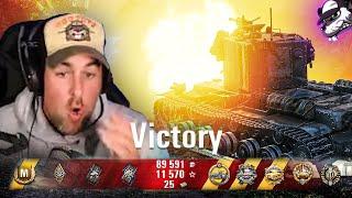 KV-2 muss es mal wieder richten! Absolute Rampage! [World of Tanks - Gameplay - Deutsch]