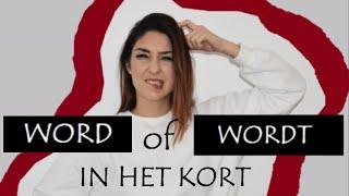 Juf Simmie legt uit | KORT filmpje | WORD en WORDT | spelling