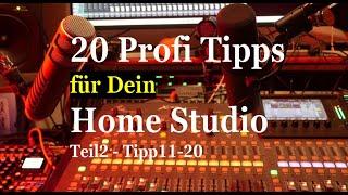 AshCreekStudios: Home Studio | 20 Profi Tipps für Dich und Dein perfektes Home Studio - Teil 2