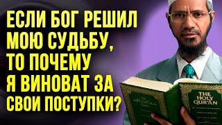 Если Бог уже решил мою судьбу, то почему мои поступки имеют значения? - Доктор Закир Найк