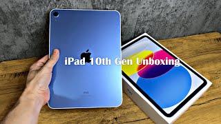 ipad 10th generation blue unboxing