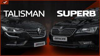 RENAULT TALISMAN vs SKODA SUPERB - Buna ziua, portbagaj mai aveti?