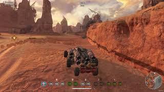 Crossout Founders Canyon reverse race path