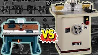 Woodworking Router Table Vs Shaper - What Should I Get