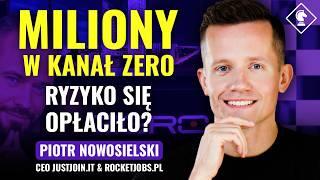 Piotr Nowosielski: Rocket Jobs, inwestycja w Kanał Zero i AI na rynku pracy | Strategiczny Ruch #1