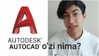 AUTOCAD NİMA? | NİMA İSHLARGA YAREYDİ UZBEK TİLDA #AUTOCAD