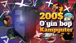 200 DOLARGA O'YIN BOP KAMPYUTER | KAMPYUTER YIG'ISH VAQTI