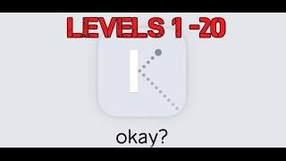 Okay Game - WALKTHROUGH - Level 1 to 20!