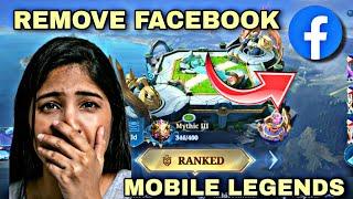 PAANO BURAHIN ANG FACEBOOK NA NAKA CONNECT SA MOBILE LEGENDS