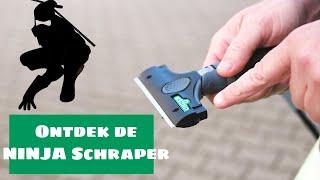 De ErgoTec NINJA glasschraper: de beste glasschraper voor glasbewassing