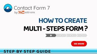 Contact Form 7 - How to create Multi-steps form? / Multi-steps Tutorial