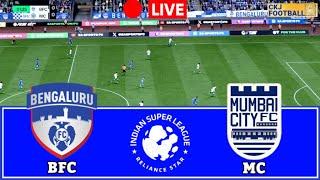 Bengaluru FC vs Mumbai City FC LIVE  Watch the full ISL showdown with all goals & key moments!