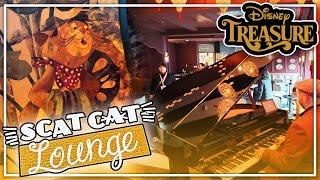 Scat Cat Lounge Tour (NEW Aristocats Bar) - Disney Treasure Cruise Ship