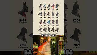 Evolution of Batman 