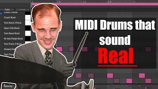 Writing MIDI Drums that sound REAL (Jazz, Rock, Funk) | You Suck at Drums #6