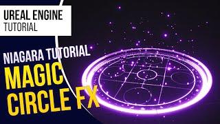 UE5 l How To Create Magic Circle Niagara Effect l VFX Tutorial l Unreal Engine 5