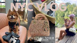 END OF SUMMER NYC SHOPPING VLOG | HERMÉS, THE WEBSTER, BERGDORF GOODMAN 