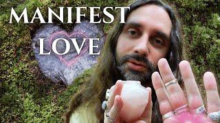 Manifest Love in 4K  ASMR Reiki with Rose Quartz to Attract Soul-Aligned Relationships