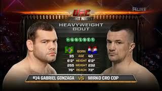 Mirko FILIPOVIĆ VS Gabriel GONZAGA UFC ULTIMATE FIGHT 2015