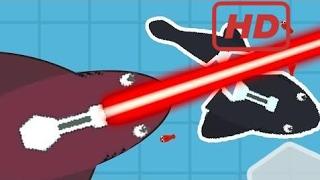 NARWHALE.IO + MOPE.IO! LaserSharks.io — НОВАЯ IO ИГРА! АКУЛА ЗАЙКА