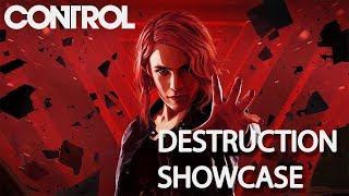 Control - Destruction Showcase (Destruction of the Environment) 1080p