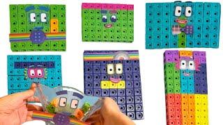 Making Numberblocks Season 7 Characters 42, 48, 54, 56, 63, 72 with Satisfying ASMR