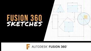 Fusion 360 Tutorials - Sketches, Dimensions, and Constraints