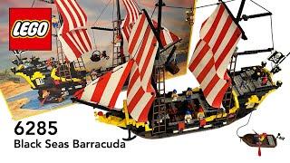 LEGO Pirate Set 6285 Black Seas Barracuda Build - 4K HD