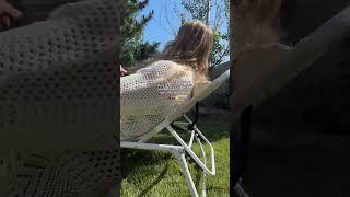 This chair was made for tanning girl summer ️