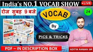 CLASS 24 Important VOCAB for SSC CGL,CHSL,Steno,IBPS,CDS,IELTS,Upsc,Nda,CTET, Tet, DSSB &CAT Exams