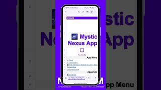What You Need To Hear: Day 3 - Mystic Nexus App Feat. The Affirmation Booklet of Light & Shadow.