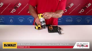DeWalt DCD996N 18v XR Brushless Hammer Combi Drill With 1 x 2Ah Battery & Charger | UK Planet Tools