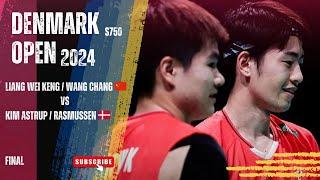 Liang Wei Keng/Wang Chang  Vs Kim Astrup/Anders Rasmussen  - Denmark Open 2024