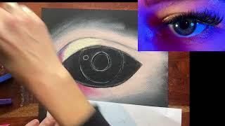 Pastel eye- 1st half